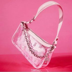 Barbie x Aldo Exclusive Shoulder Bag Barbie Pink and Rhinestone Hand Bag NWT